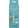 Image de Kit Orthodontie TePe, 10pcs, kit complet pour le nettoyage des appareils dentaires, idéal pour l'élimination de la plaque dentaire, kit dentaire avec cire orthodontique