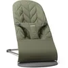 Image de BabyBjörn Transat Bliss, Tissé, matelassage Pétale, Vert foncé