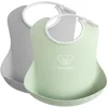 Image de BabyBjörn Bavoir, lot de 2, Gris/Vert pastel