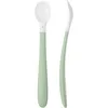 Image de BabyBjörn Feeding Spoon, 2-Pack, Powder Green