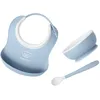 Image de BabyBjörn Ensemble Repas Bébé, lot de 3, Bleu pastel