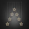 Image de Konstsmide 4043-103 Décoration de Noël Rideau Lumineux Acrylique Blanc