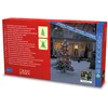 Image de Konstsmide Guirlande pour sapin à LED, ampoules à visser, « One String », 25 diodes de couleur ambre, 4,5 V, extérieur (IP44), câble vert - 1150-020