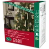 Image de Konstsmide 1925-100 Guirlande de Sapin 5 Bougies + Complément pour 1920-100 + 5 LED Blanc Chaud 1,5 V