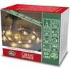 Image de Konstsmide Guirlande lumineuse décorative à LED "fleurs", rose et blanc, avec minuterie 6h, 20 diodes blanc chaud, à piles, intérieur, Câble transparent - 3292-503
