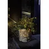 Image de Konstsmide 3741-100 Guirlande d'Eclairage de Cerise Extérieur sur Pile avec Interrupteur 80 LEDs Blanc Chaud Câble Noir