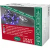 Image de Konstsmide 1491-457 Guirlande d'Eclairage de Cerise sur Pile 20 LED Violet Câble Noir
