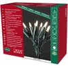 Image de Konstsmide 6310-120 Mini Guirlande d'Eclairage Extérieure 140 LED 24 V Blanc Chaud/Câble Vert