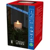 Image de Konstsmide Bougie LED blanc crème, minuteur 5H, télécommande assortie : 1651 700, 1 diode blanc chaud, fonctionnant sur piles, pour l'extérieur, batterie : 2 x C 1,5 V (non incluse).