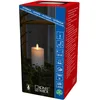 Image de Konstsmide Bougie LED blanc crème, minuteur 5H, télécommande assortie : 1651 700, 1 diode blanc chaud, fonctionnant sur piles, pour l'extérieur, batterie : 2 x C 1,5 V (non incluse).