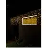 Image de Konstsmide Guirlande lumineuse stalactites, effet chute de neige pour lextérieur 24 V CEE: E (A - G) 400 LED ambré