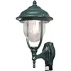 Image de Konstsmide 7235-600 Parma Applique murale en aluminium vert/blanc avec ampoule WM 24 x 29 x 49 cm 1 x 75 W IP44