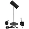Image de Konstsmide 7844-750 Lampe de table LED sans fil pour intérieur/extérieur Noir 11,5 x 30 x 11 cm