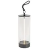 Image de Konstsmide 7846-370 Edison S Lampe de table LED sans fil pour intérieur/extérieur Anthracite 9 x 24 x 9 cm
