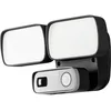 Image de Konstsmide Caméra de Surveillance Grand Angle 1080HD avec 2 projecteurs 12 W intégrés, Conversation bidirectionnelle et Alarme de sirène/Application Gratuite