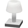 Image de Konstsmide 7825-252 Monaco Lampe de table sans fil pour intérieur/extérieur Blanc