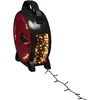Image de Konstsmide Guirlande lumineuse à micro-LED avec enrouleur de câble, 1000 diodes de couleur ambre, 30 V, extérieur (IP44), Câble souple noir - 3839-807