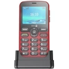 Image de Doro 1880 6,1 cm (2.4") 113,7 g Rouge Téléphone d'entrée de gamme 380543
