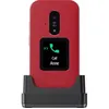 Image de DORO Leva E30 rouge/blanc LEVAE30ROUGE