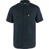 Image de Fjällräven Homme Övik Travel T-Shirt À Manches Courtes, Marine (Dark Navy), M EU