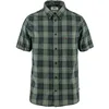 Image de Fjallraven 87039-555-614 Övik Travel Shirt SS M Shirt Homme Dark Navy-Patina Green Taille XXL