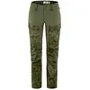 Image de Fjällräven Femme Keb Trousers Trekking, Green Camo/Laurel Green, 44/R