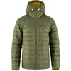 Image de Fjällräven Homme Expedition Pack Down Hoodie, Green/Mustard Yellow, L