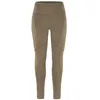 Image de Fjallraven 84773-244 Abisko Tights W Pants Femme Suede Brown Taille L