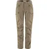 Image de Fjallraven 89638-244 Nikka Trousers Curved W Pants Femme Suede Brown Taille 46