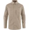 Image de Fjallraven 12600194-118 Abisko Trail Shirt LS M Shirt Homme Fossil Taille XS