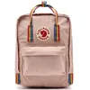 Image de Fjällräven sac à dos de loisirs Kånken Kånken Rainbow 16L Chalk Rose - Rainbow vieux rose