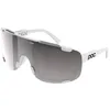 Image de POC Devour Mid Lunettes de Soleil, Blanc hydrogène/Clarity Road/Sunny Silver, Taille Unique Mixte