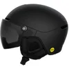 Image de POC Obex Visor Kaski narciarskie dla doros ych, Uran Czarny Mat, uniwersalny kolor uranu, kolor szary, M-L (55-58 cm)