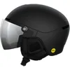 Image de POC Obex Visor Kaski narciarskie Unisex-Adult, Uranium Black Matt/Clarity Universal/Partly Sunny/Silver, M-L (55-58 cm)