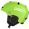 Image de POC Unisex m odzie owy kask narciarski POCito Fornix MIPS, fluorescencyjny  ó ty/zielony, M-L (55-58 cm)