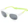 Image de POC Evolve Lunettes de Soleil, Uranium Black Trans/Fluo Limegreen/Clarity Pocito/Sunny Grey, Taille Unique Mixte Enfant