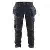 Image de Blåkläder X1900 Pantalon De Travail En Denim Stretch 1990 - Bleu Marine/noir - Taille 44 (XS)