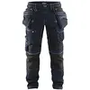 Image de Blaklader 19901141 Pantalon Artisanal Extensible X1900, Marine/Noir, Taille C52
