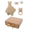 Image de Jabadabado Cadeau De Naissance: Nounours Doudou Et Hochet