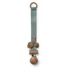Image de Attache tétine en bois Hazy Jade Acorn