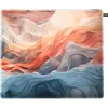 Image de CHERRY XTRFY GP5, Tapis de Souris de Gaming en Tissu L (460 x 400 x 4 mm), Surface Lisse Rapide et Précise, Bords Cousus, Antidérapant, Lavable en Machine, Bleu Amnis