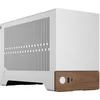 Image de Fractal Design Terra Silver - Wood Walnut Front Panel - Small Form Factor - mITX Gaming Case   PCIe 4.0 Riser Cable   USB Type-C - Anodized Aluminum Panels