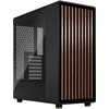 Image de Fractal Design North Charcoal Black Tempered Glass Dark - Façade en Bois de Noyer   Panneau latéral en Verre   Deux Ventilateurs Aspect PWM de 140 mm Inclus   USB Type-C