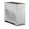 Image de Fractal Design Era 2 ITX PC Case in Silver - Aluminium anodisé élégant, Plateau en Noyer Massif, Compatible avec Les GPU 3 Slots, câble Riser PCIe 4.0 Inclus
