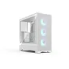Image de Fractal Design Pop 2 Air White RGB   Verre trempé   boîtier PC Gaming à Flux d’air performant   Panneau Frontal en Mesh   Trois Ventilateurs RGB de 120 mm   intérieur spacieux   ATX/mATX/ITX