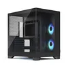 Image de Fractal Design Pop 2 Vision Black RGB boîtier PC Gaming avec Verre panoramique   Conception Double Chambre   4 Ventilateurs RGB Reverse   ATX/E ATX/mATX/ITX