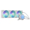 Image de Fractal Design Radius 360 RGB, White - Refroidisseur liquide AIO | Refroidisseur AIO pour processeur avec ventilateurs Dynamic 3 et performances de refroidissement élevées.