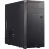 Image de Fractal Design Core 1100 - Mini Tower Computer Case - mATX - High Airflow And Cooling - 1x 120mm Silent Fan Included - Brushed Aluminium - Black
