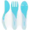 Image de Lot de 3 couverts d'apprentissage Bleu