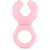 Image de Twistshake Anneau de Dentition pour Bébé Refroidissant à l'eau   100% Silicone de Qualité Alimentaire   Doux et Durable   Essentiels du Nouveau-né   Sans BPA   Rose Pastel